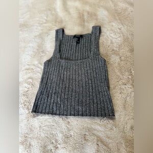 Forever 21 ribbed sweater tank. Size S